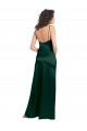 Desconto Caçador Verde Linha A Colher Sem Mangas Comprimento Chão Vestidos de Madrinha / Vestidos de Noite / Vestidos de Festa
