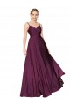 Desconto Frutos Silvestres Linha A Alças finas Sem Mangas Comprimento Chão Vestidos de Madrinha / Vestidos de Noite / Vestidos de Festa
