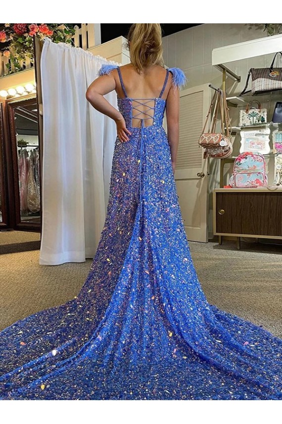 Desconto Linha A Decote V Sem Mangas Comboio Corte Vestidos de Festa