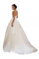 Desconto Marfim & Champanhe Vestido de Baile Amor Sem Mangas Comboio Capela Vestido de Baile