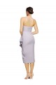 Desconto Lilás Ártico Bainha Sem alças Sem Mangas Comprimento Cocktail Vestidos de Madrinha / Vestidos de Noite / Vestidos de Festa