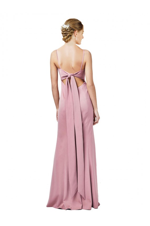 Desconto Preto Bainha Alças finas Sem Mangas Comprimento Chão Vestidos de Madrinha / Vestidos de Noite / Vestidos de Festa