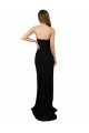 Desconto Preto Coluna Amor Sem Mangas Comprimento Chão Vestidos de Madrinha / Vestidos de Noite / Vestidos de Festa