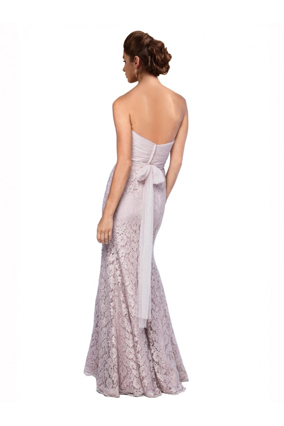 Desconto Sereia Amor Sem Mangas Comprimento Chão Vestidos de Madrinha / Vestidos de Festa