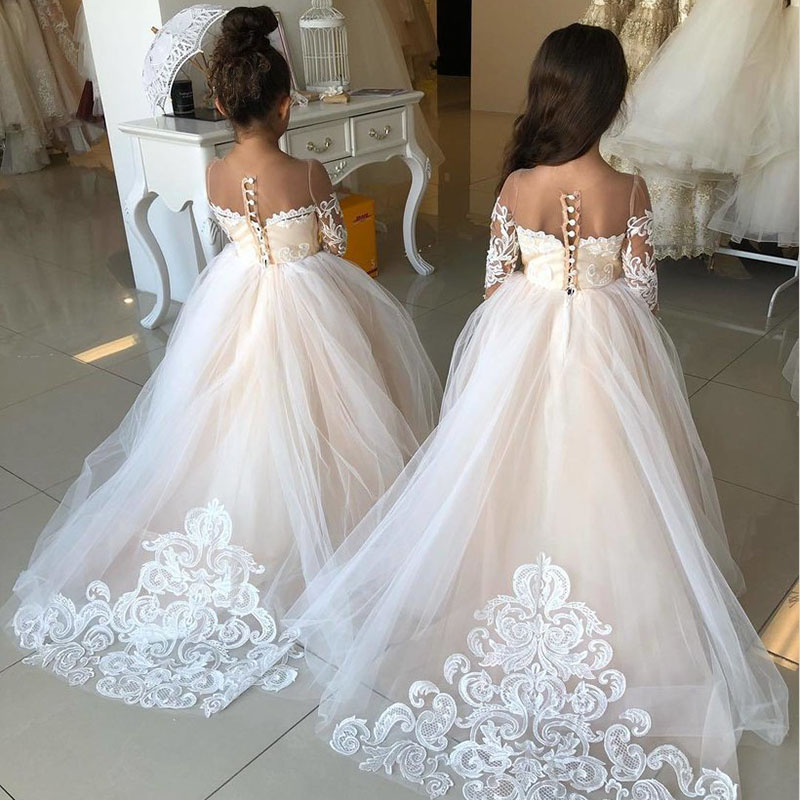 Desconto Vestidos para meninas de flores